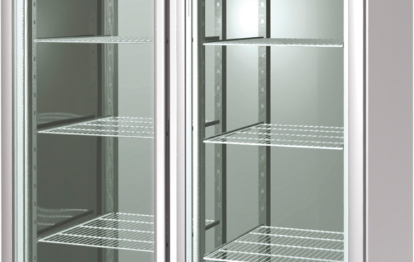 Tiefkühlschrank – 2 Glastüren – 1200 lt Temperatur: -18°C/-22°C